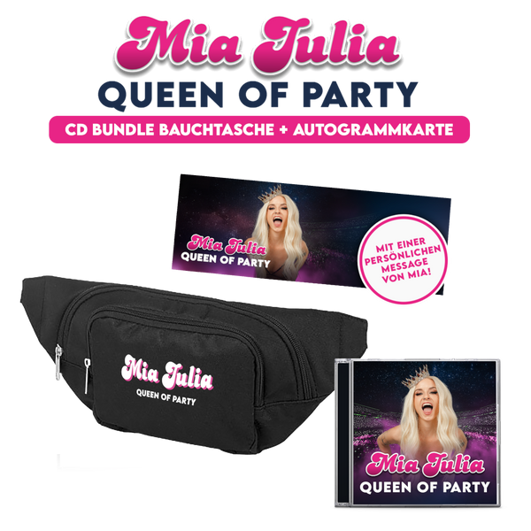Mia Julia - Queen Of Party (CD + Bauchtasche + Autogrammkarte)
