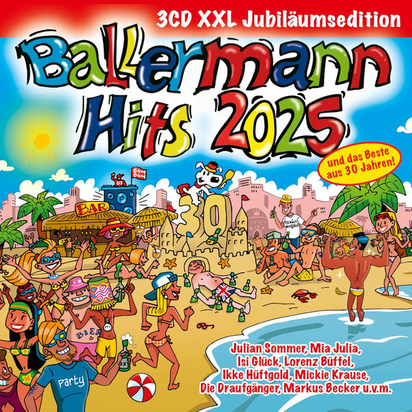 Various Artists - Ballermann Hits 2025 – XXL Jubiläumsedition (3CD)