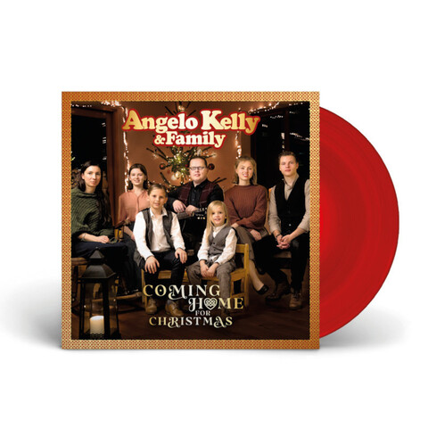 Coming Home For Christmas - 2021 Edition von Angelo Kelly & Family - Limitierte Transparent-Rote Gatefold 180g Vinyl LP jetzt im Ich find Schlager toll Store