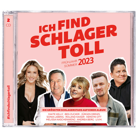 Frühjahr / Sommer 2023 von Ich find Schlager toll - 2CD jetzt im Ich find Schlager toll Store
