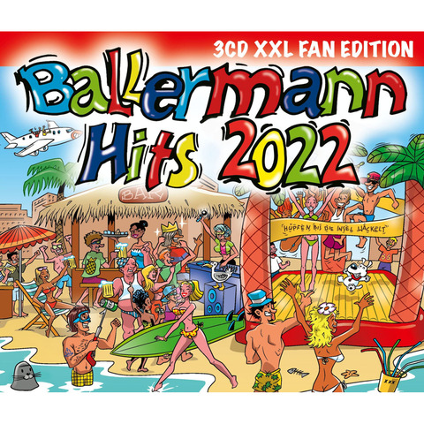 Ballermann Hits 2022 von Various Artists - XXL Fan Edition (3CD) jetzt im Ich find Schlager toll Store