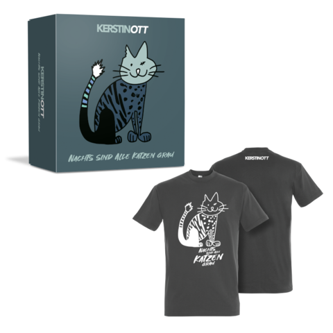 Nachts Sind Alle Katzen Grau (Boxset + T-Shirt) von Kerstin Ott - Bundle jetzt im Ich find Schlager toll Store