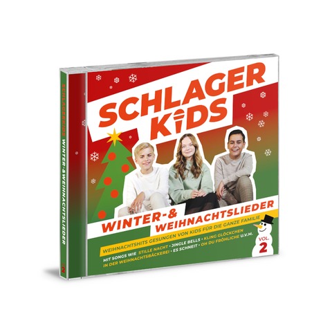 Schlagerkids Vol. 2 - Winter- & Weihnachtslieder von Schlagerkids - CD jetzt im Ich find Schlager toll Store