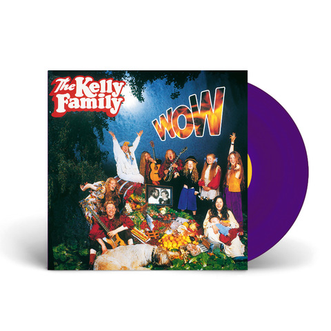 WOW von The Kelly Family - Limitierte Lila Vinyl LP jetzt im Ich find Schlager toll Store
