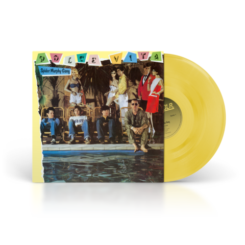 Dolce Vita von Spider Murphy Gang - Limited Yellow Vinyl LP jetzt im Ich find Schlager toll Store