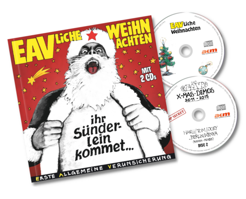 EAVliche Weihnachten - Ihr Sünderlein Kommet von Erste Allgemeine Verunsicherung - 2CD + 40seitiges Booklet jetzt im Ich find Schlager toll Store