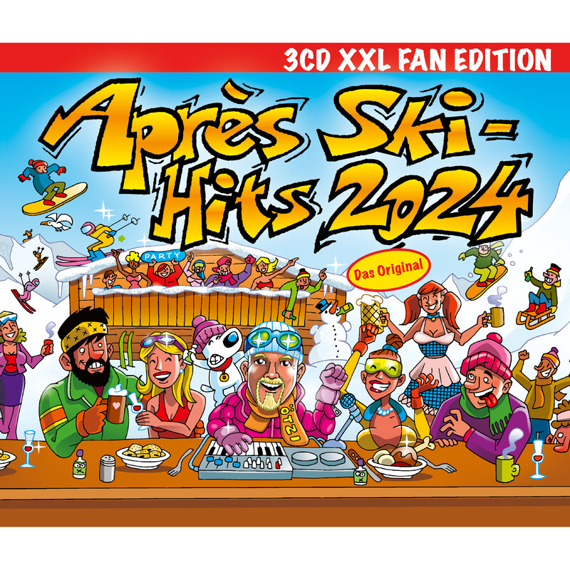 Après Ski Hits 2024 XXL von Various Artists - 3CD jetzt im Ich find Schlager toll Store