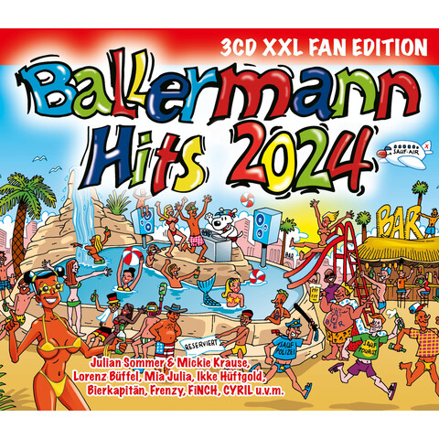 Ballermann Hits 2024 (XXL Fan Edition) von Various Artists - 3CD jetzt im Ich find Schlager toll Store