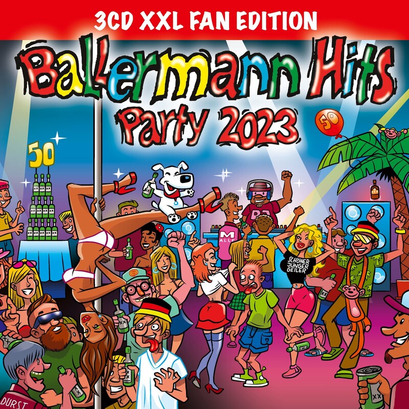 Ballermann Hits Party 2023 (XXL Fan Edition) von Various Artists - XXL Fan Edition (3CD) jetzt im Ich find Schlager toll Store