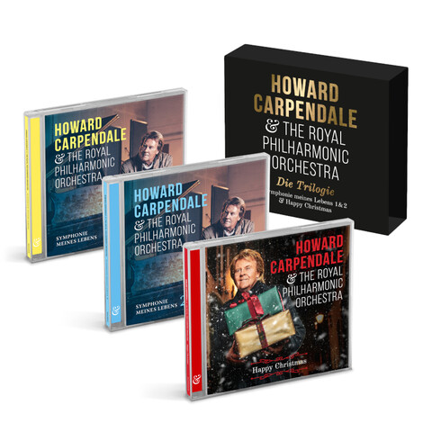 Die Trilogie (Symphonie Meines Lebens 1+2 & Happy Christmas) von Howard Carpendale - 3CD jetzt im Ich find Schlager toll Store