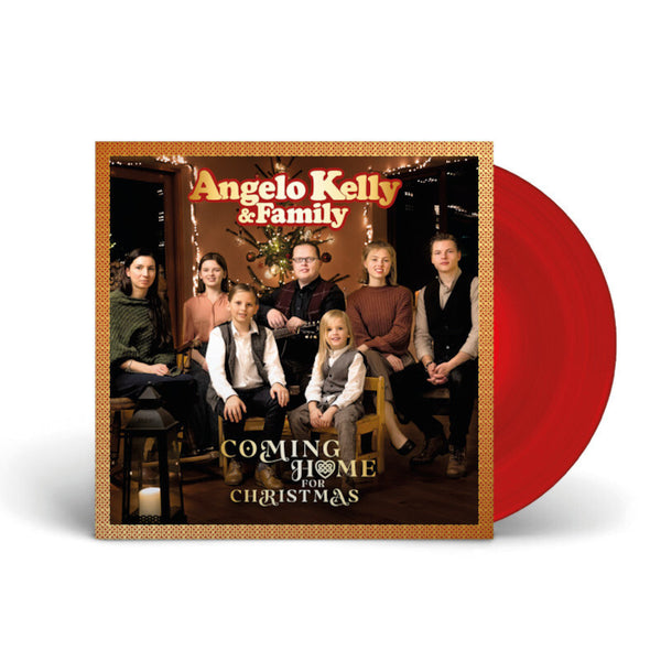 Angelo Kelly & Family - Coming Home For Christmas (Limitierte Transparent-Rote Gatefold 180g Vinyl LP)