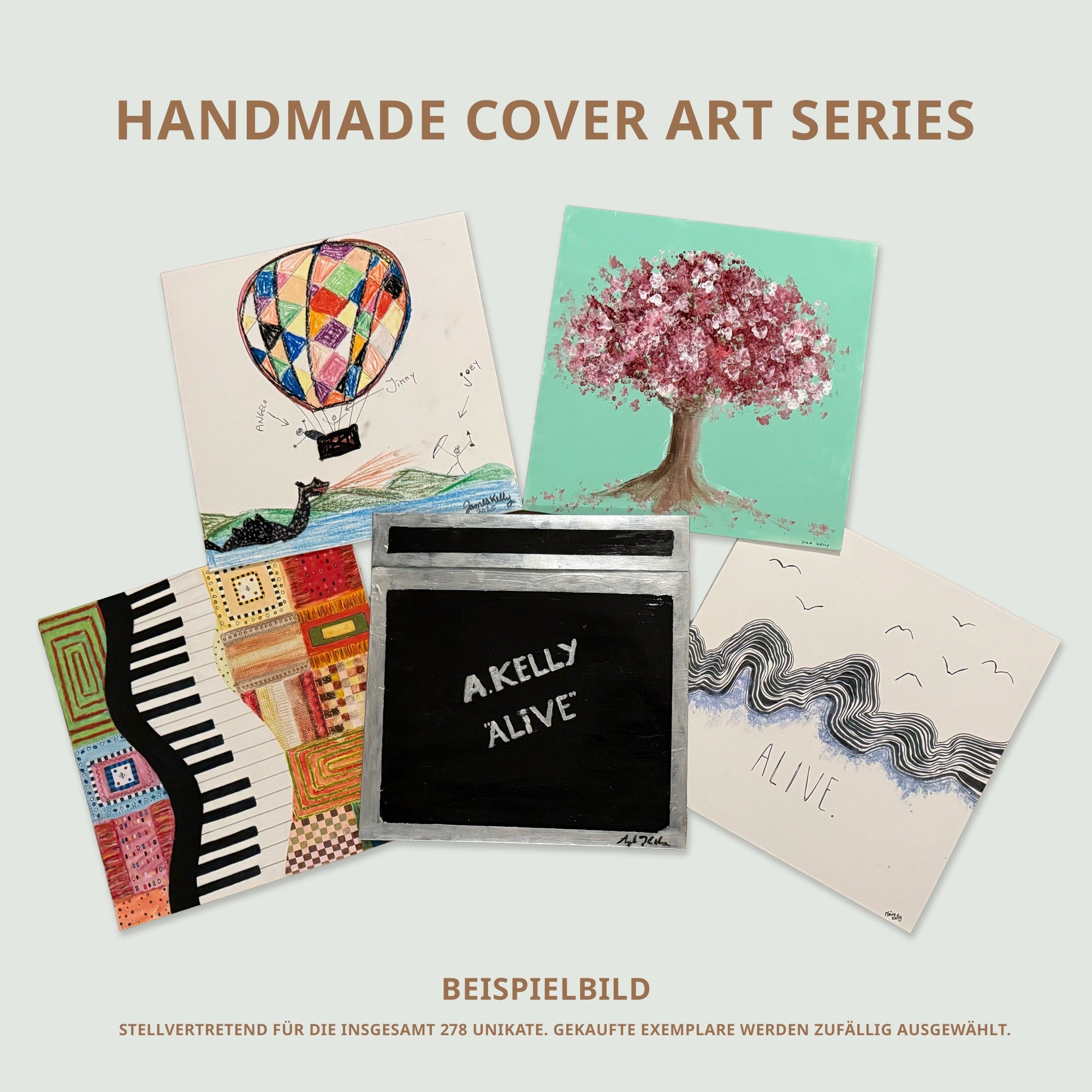 Angelo Kelly Alive Handmade Cover Art Series 434019