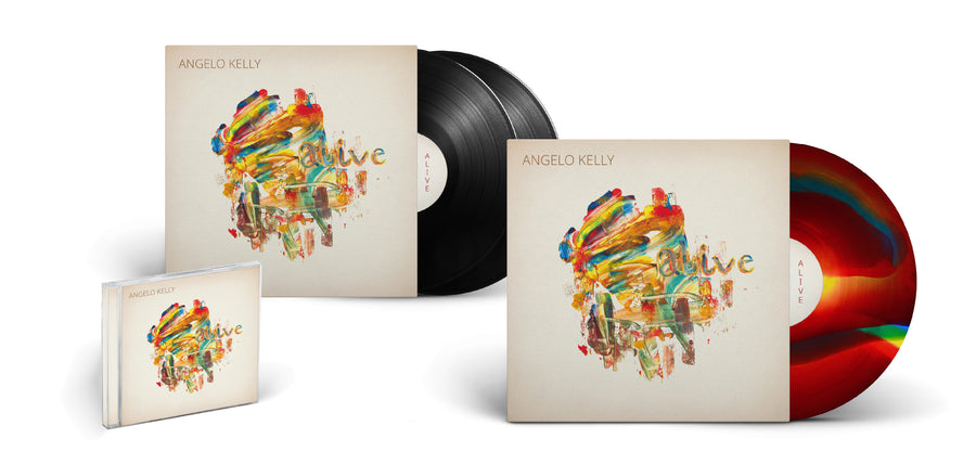 "Alive" CD und "Alive" Vinyl von Angelo Kelly
