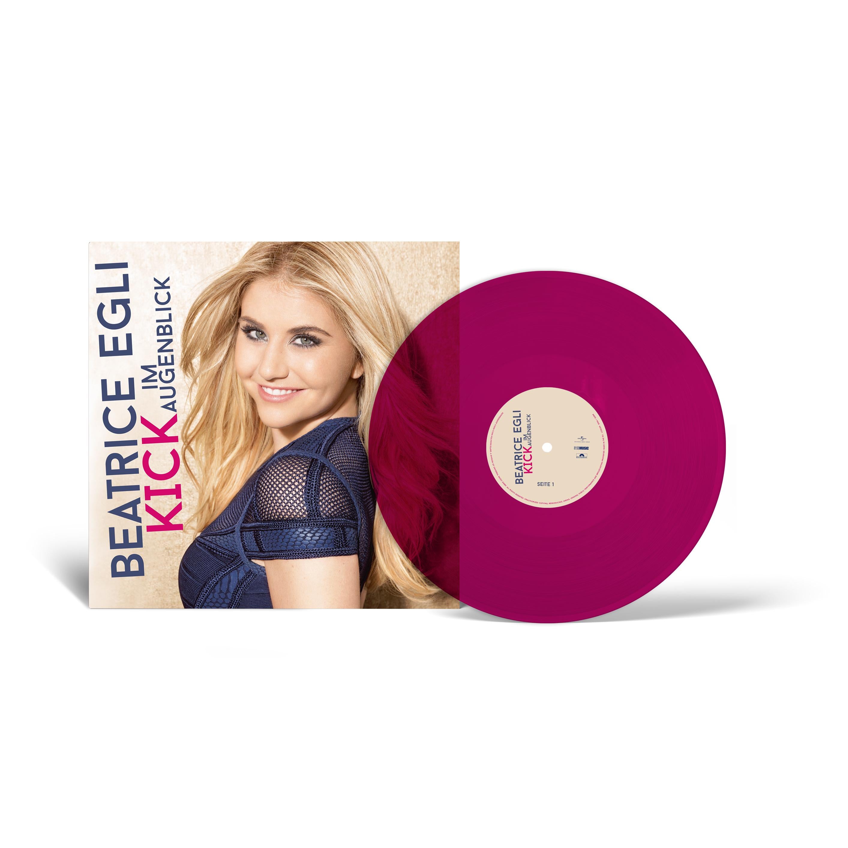 Beatrice Egli Kick Im Augenblick Limitierte Nummerierte Magenta Vinyl LP 451202