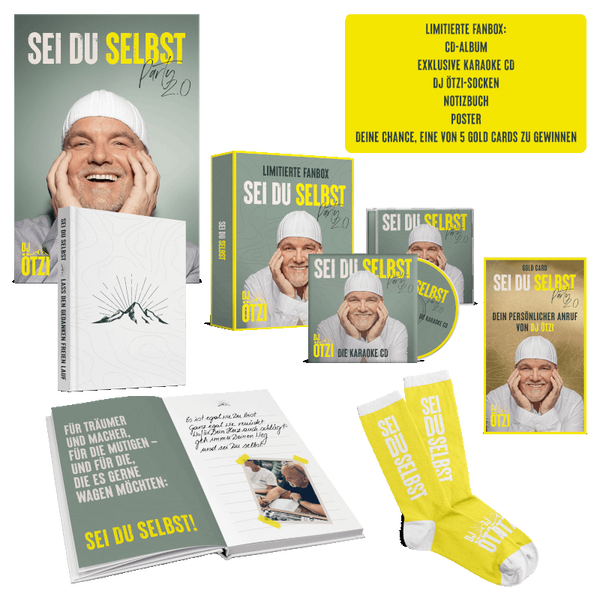 DJ Ötzi - Sei Du Selbst - Party 2.0 (Limitierte Fanbox + Autogrammkarte) (Bundle)