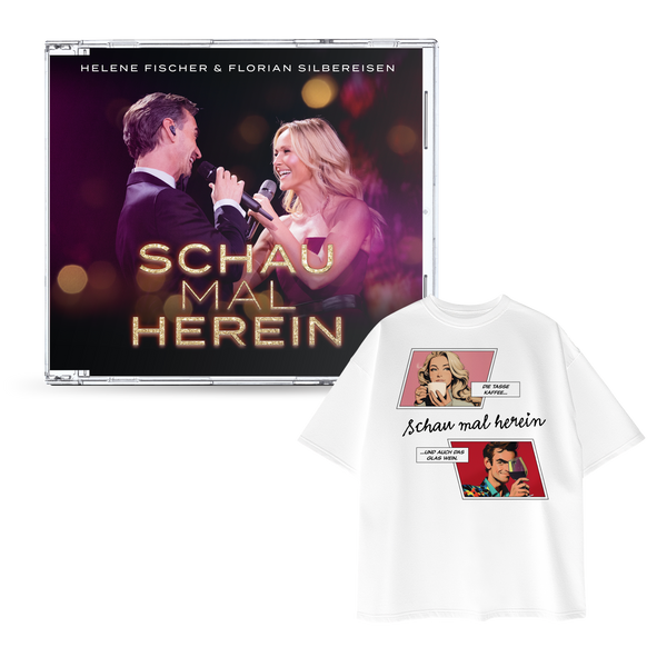 Helene Fischer & Florian Silbereisen - Schau Mal Herein (Single-CD + T-Shirt)