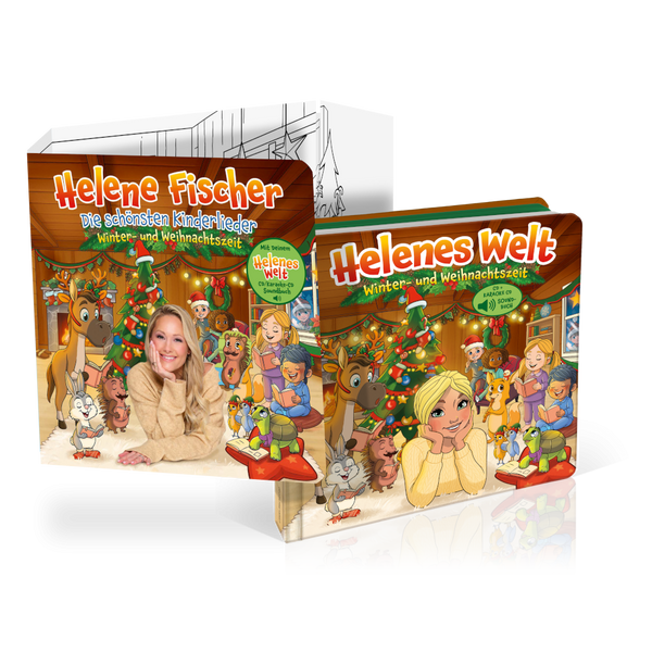Helene Fischer - DIE SCHÖNSTEN KINDERLIEDER – WINTER- UND WEIHNACHTSZEIT (2CD im Soundbuch)