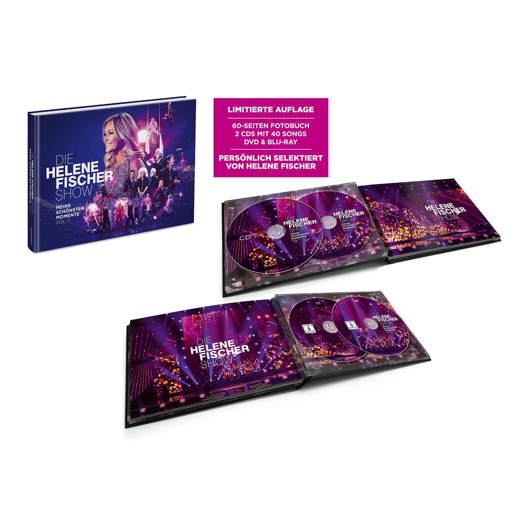 Helene Fischer Helene Fischer Show - Meine Schönsten Momente (Ltd. 60-Seiten Fotobuch) Boxset 117231