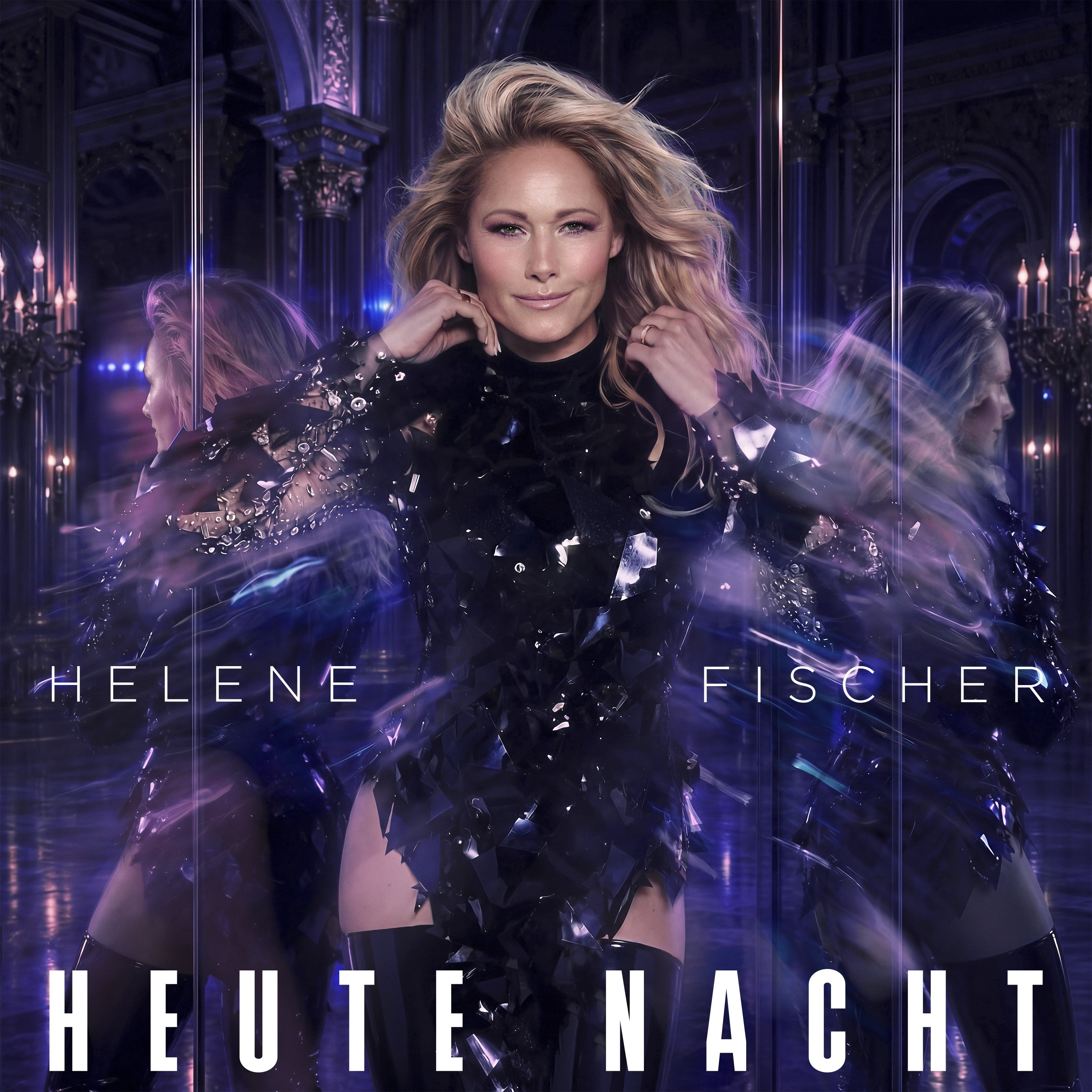 Helene Fischer Heute Nacht Ltd. Color-CD in Nachtschwarz + stylisches Helene Fischer T-Shirt (black) 446001