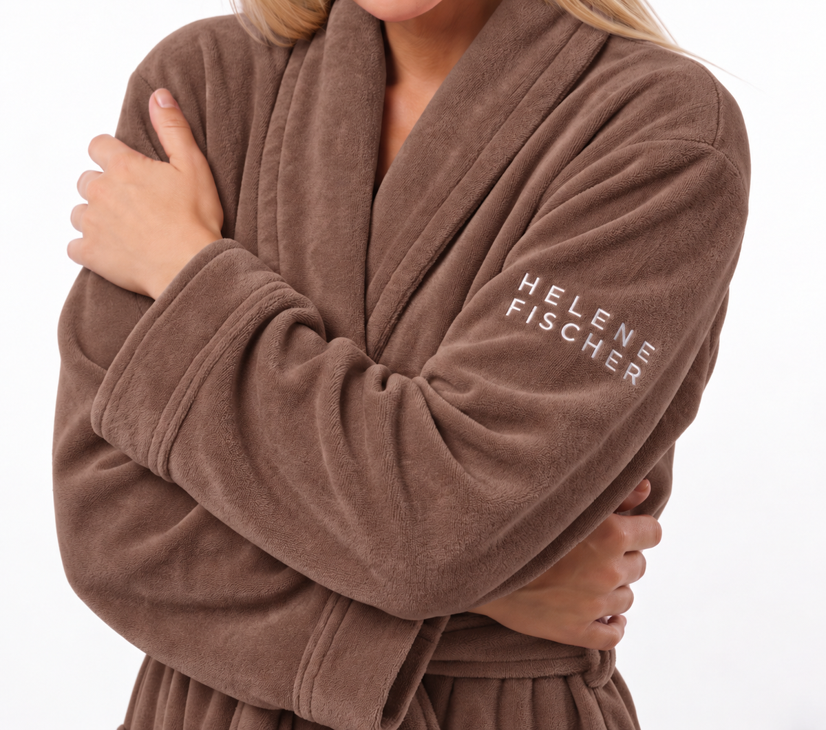 Helene Fischer WIR 1CD Jewelcase + Bademantel Cognac-Braun 464251