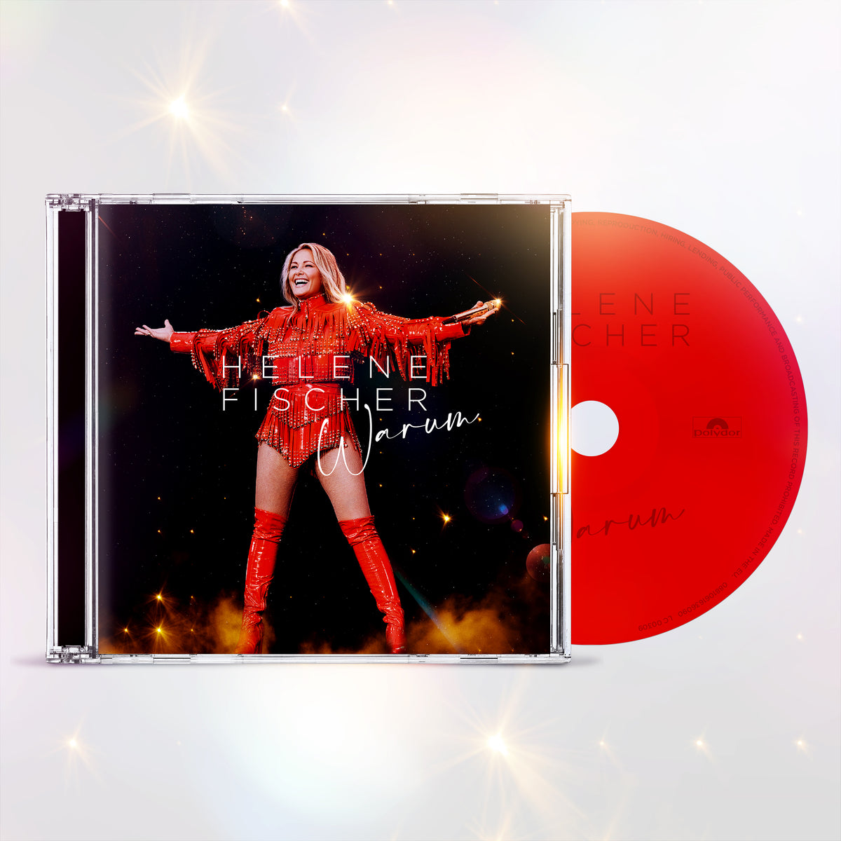 Helene Fischer Warum Limitiertes Bundle: CD und-sytlisches Black-T-Shirt 461039