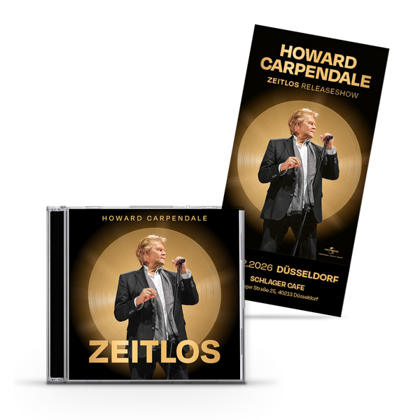 Howard Carpendale - Zeitlos (1CD Jewelcase + Ticket „Zeitlos Releaseshow”)