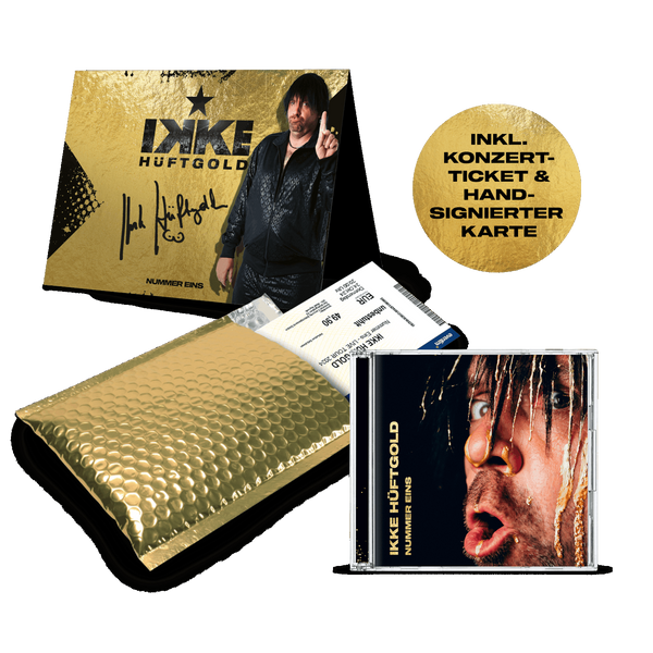 IKKE Hüftgold - Nummer Eins (CD & Ticket Bundle )
