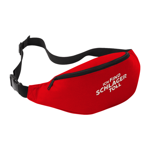 Ich find Schlager toll - Logo (Gürteltasche)
