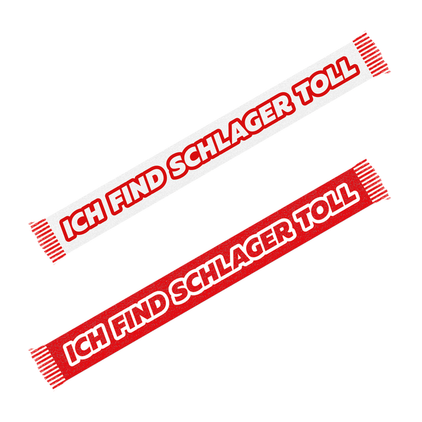 Ich find Schlager toll - Logo (Schal)