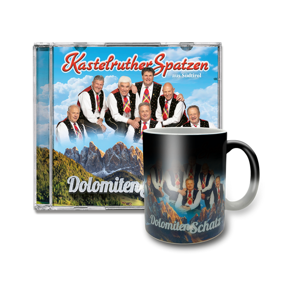 Kastelruther Spatzen - Dolomiten Schatz (CD + Magic Mug)
