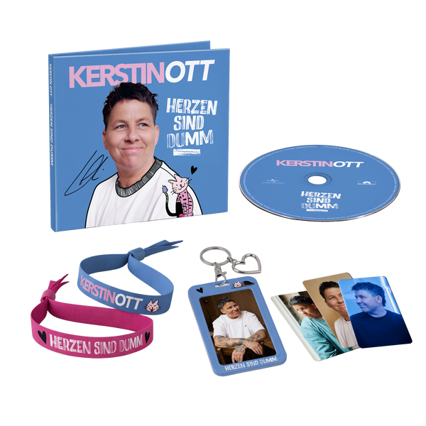 Kerstin Ott - Herzen Sind Dumm (Signierte CD + Fotoanhänger inkl. 4 Fotokarten)