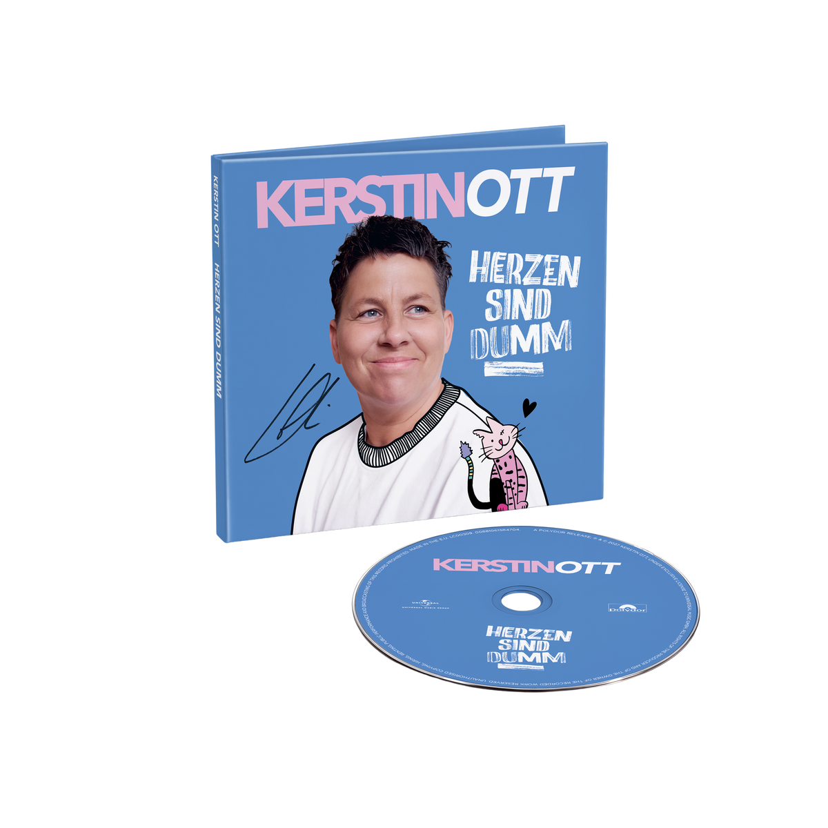 Kerstin Ott Herzen Sind Dumm Signierte CD + Fotoanhänger inkl. 4 Fotokarten 462493