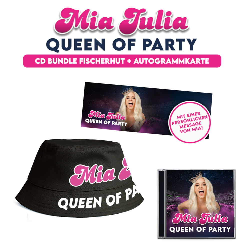 Mia Julia Queen Of Party CD + Anglerhut + Autogrammkarte 413780