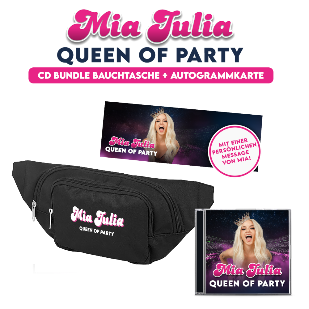 Mia Julia Queen Of Party CD + Bauchtasche + Autogrammkarte 413782