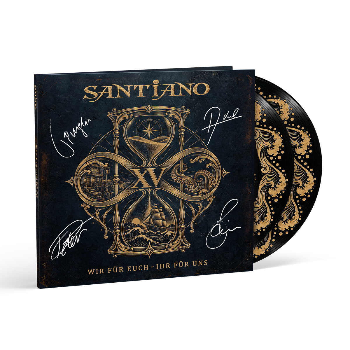 Santiano 15 Jahre Santiano: Wir für euch, ihr für uns“ Signierte Limitierte Zoetrope Vinyl 463323