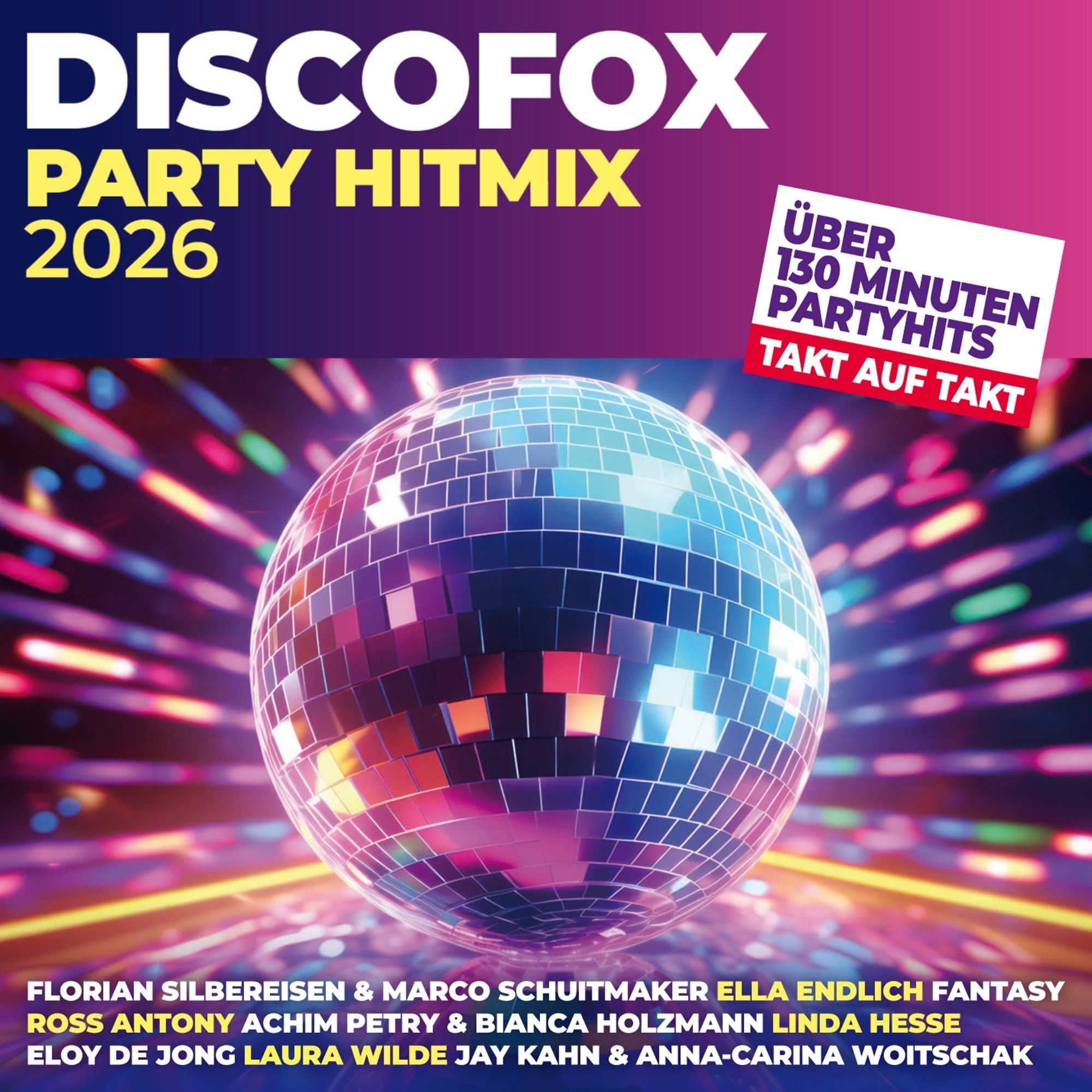 Various Artists Discofox Party Hitmix 2026 CD 431949