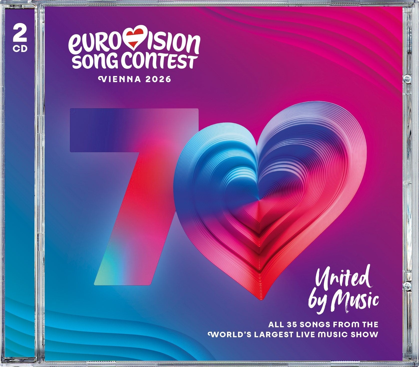 Various Artists Eurovision Song Contest Vienna 2026 CD 440211
