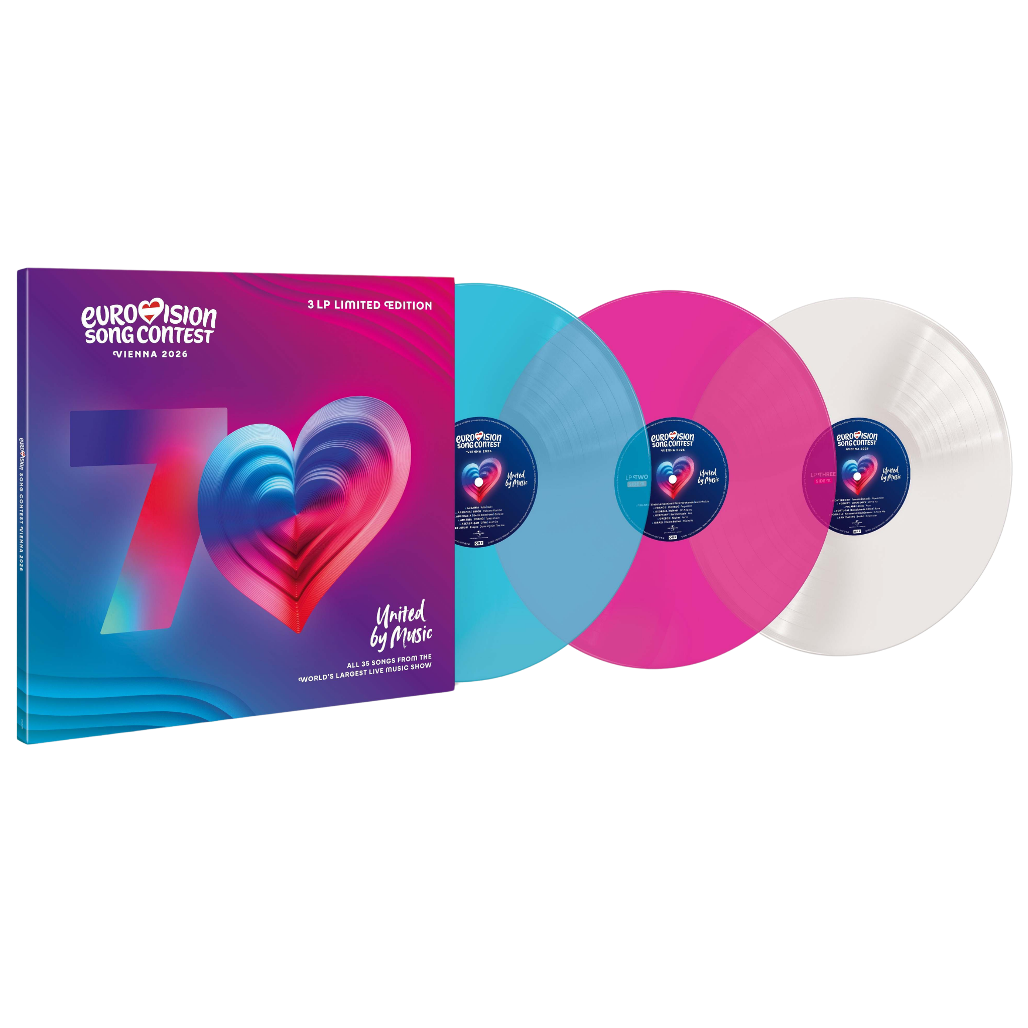 Various Artists Eurovision Song Contest Vienna 2026 LP 440213