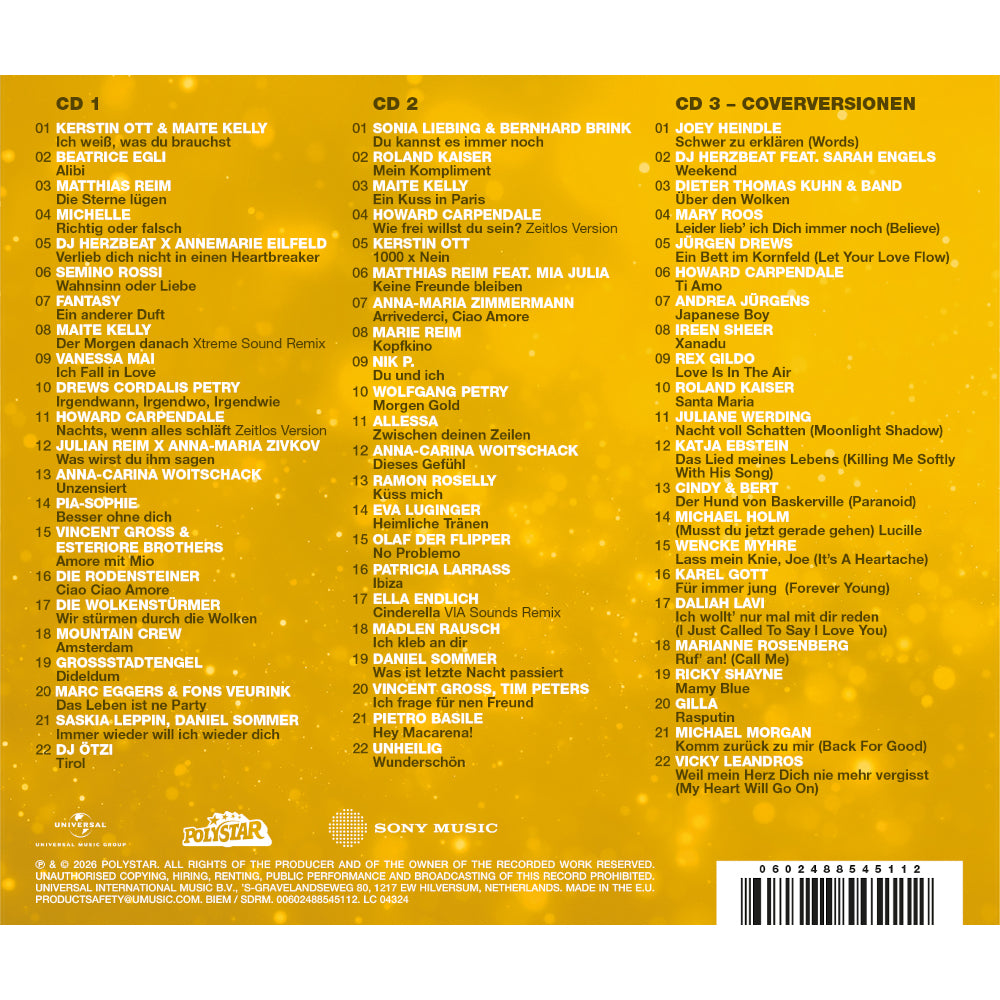 Various Artists Schlager 2026 - Die Hits des Jahres 3CD 461925