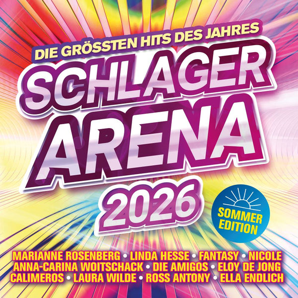 Various Artists - Schlager Arena 2026 - Sommer Edition - Die größten Hits des Jahres (CD)