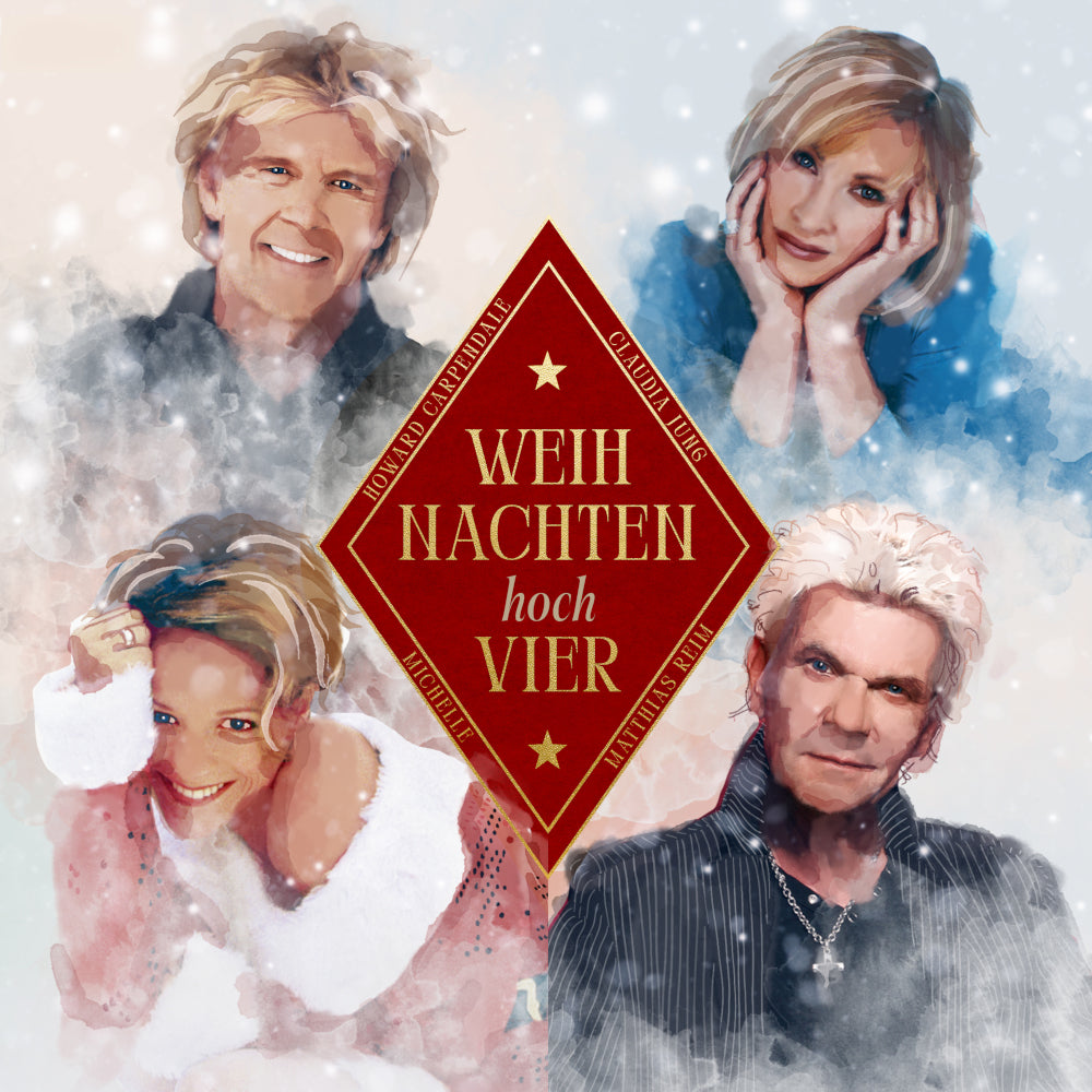 Various Artists Weihnachten Hoch Vier  4CD 462385