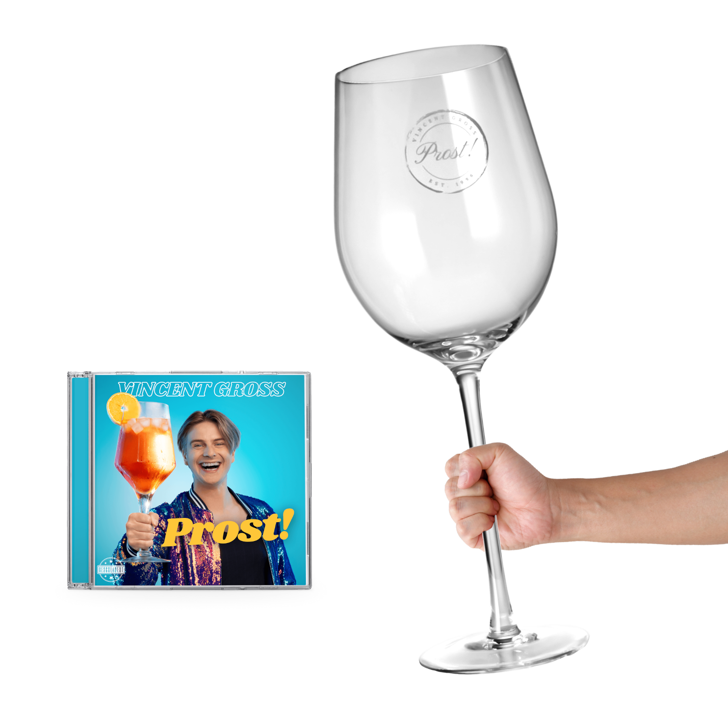 Vincent Gross PROST!  XXL-Glas Bundle                             413271